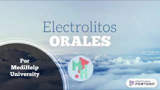 Electrolitos orales ¿Qué son?