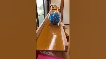 Marble Run (Bamboo and Step Marble Run Course) #25 #ASMR