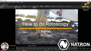 How to do rotoscope in Natron in hindi | BAJRANGI VFX