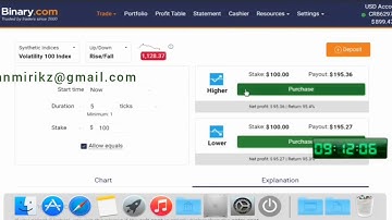 Best strategy binary.com ZERO LOSS Strategy. I made from 100$-5500$ in less than 5 minutes (LIVE)