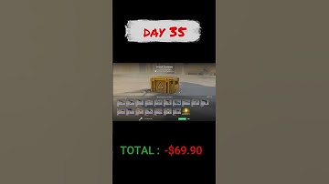 DAY 35 of opening a CS2 case until we hit a GOLD #csgo #cs2 #caseopening #ohnepixelbest #gold