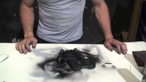 How to paint an xbox 360 controller (Part 2 of 4)