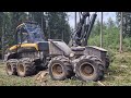 Ponsse Ergo 8w working - normal day
