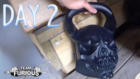 THE FURIOUS 45 - DAY 2 - NEW WEIGHTS / BICEPS WITH MOM | Furious Pete Talks