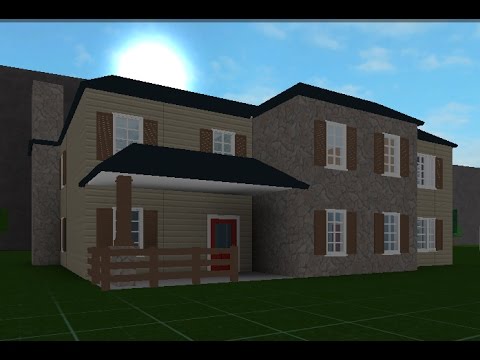  Roblox Bloxburg House Build Suburban House Part 