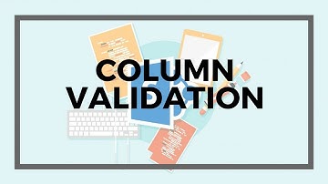 Ensure Data Accuracy in SharePoint with Column Validation | SharePoint Tips & Tutorial