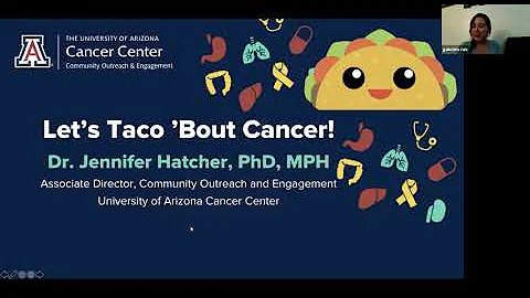 Let's Taco 'Bout Cancer: Dr. Jennifer Hatcher, PhD...