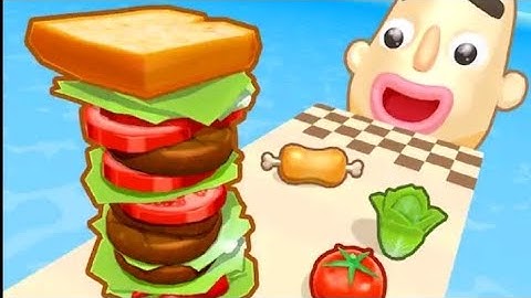 Sandwich Runner Max Levels Game Mobile Update All Trailers iQS AndroidG...
