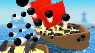 MASSIVEIST SHIP FIRES LOTS OF CANNONS! - Krew.io screenshot 3