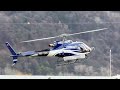 Eurocopter H125 Ecureuil AS350B3e HB-ZVO HeliAlps landing Sion airport Valais Switzerland 29.12.2022