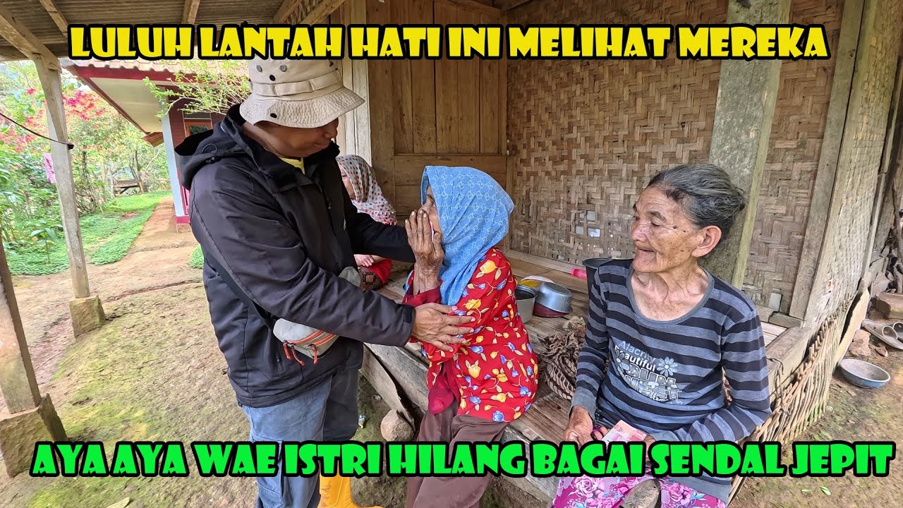 Ada Ada Saja Istri Hilang Bagai Sendal Jepit...Tangis Sang Sepuh Membuat Hati Melepuh.
