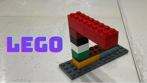 How to make a Penrose triangle (Lego)