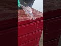Restoring Wood Furniture Like New #PaintRemoval #howtoremovepaint #furnitureflip #diytips