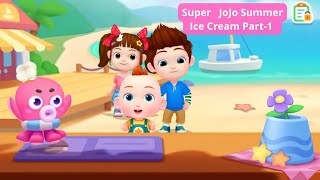 Super JoJo's Summer Ice Cream Part-1  Let's Have Fun Making Delicious Desserts! | Babybus Games screenshot 2