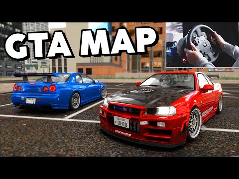 The GTA map in Assetto Corsa got ANOTHER BIG UPDATE!!! 