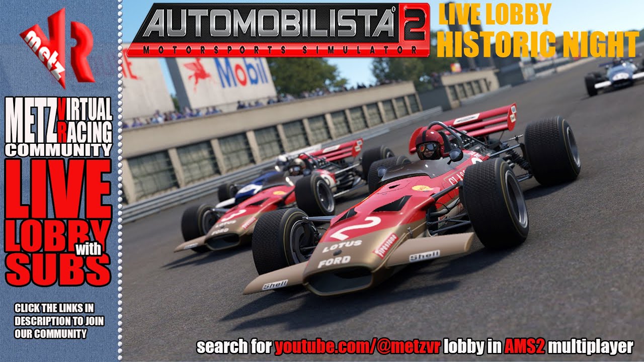 Automobilista 2 v1.5 'HISTORIC NIGHT' with the METZ Virtual Racing ...