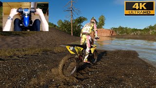 The Crew 2 - SUZUKI RM-Z450 - OFF-ROAD with THRUSTMASTER FREESTYLER BIKE HANDLEBAR - 4K screenshot 3