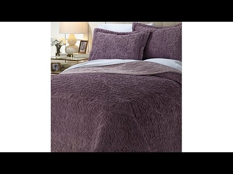 Faux Fur Coverlet Set Youtube