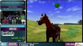 The Legend of Zelda: Ocarina of Time Glitch Exhibition by Piticarus in 25:28 - SGDQ 2016 - Part 160