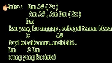 Bukan Yang Pertama - Leo Waldy_Chord & Karaoke