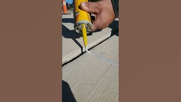 Concrete crack water proofing.  "crack repair". #concrete #crack #repair.