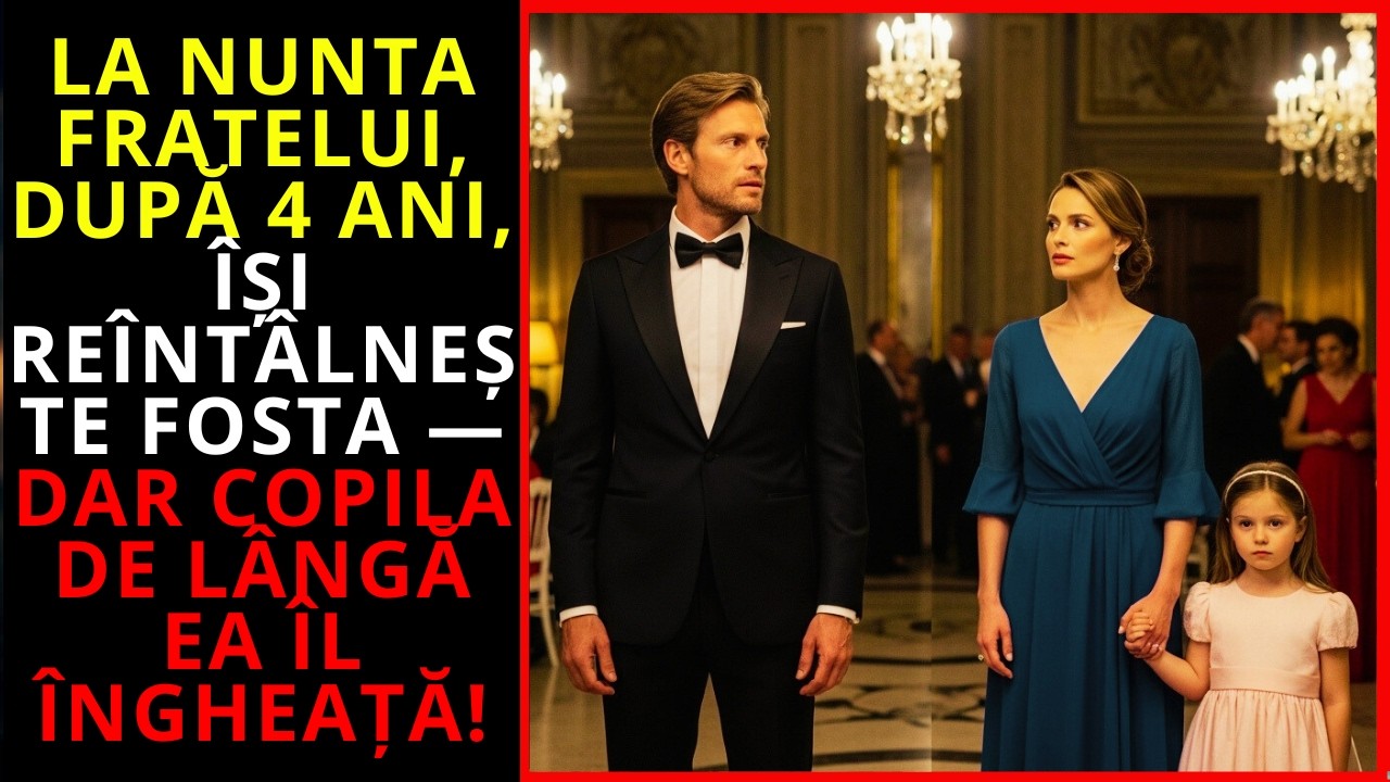 4 ANI MAI TÂRZIU, O REVEDE LA NUNTA FRATELUI… IAR FETIȚA DE LÂNGĂ EA SCHIMBĂ TOTUL!