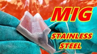 Stainless Steel Techniques Welding With MIG - Break Test - Spawanie Stali Nierdzewnej MIG - MAG