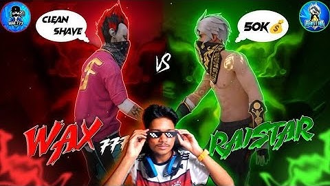 RAISTAR VS WAX777 | THE CLASH OF GODS 👽⚡ | THE BEST 1VS1 MATCH OF 2025 | 5K CHALLENGE