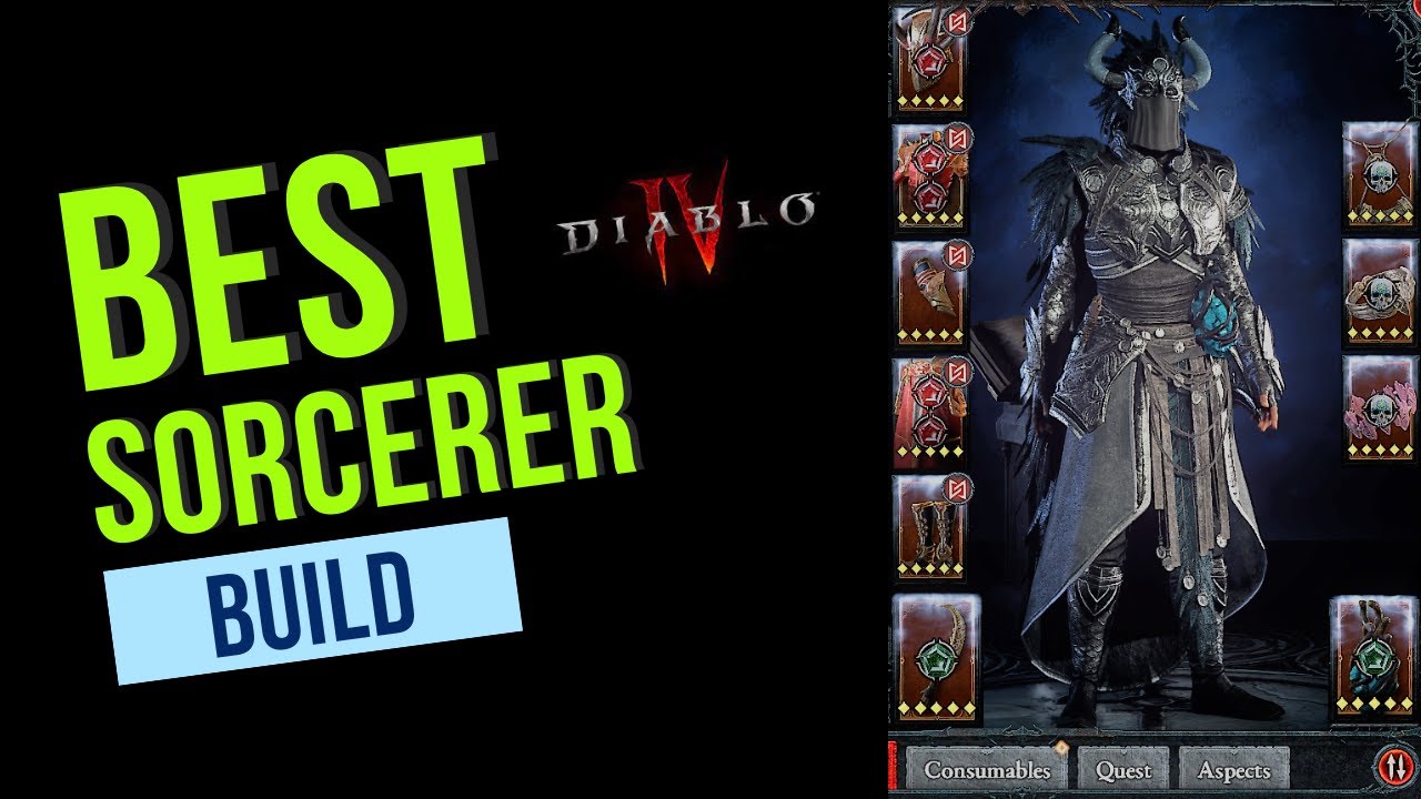 Sorcerer Best Build - Blizzard - Part 2 - YouTube