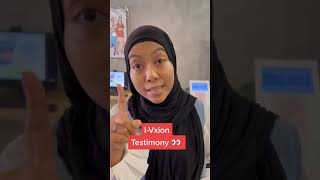 I-Vxion Testimony From 20 Years Contact Lens User Dry Red Eyes Reduced