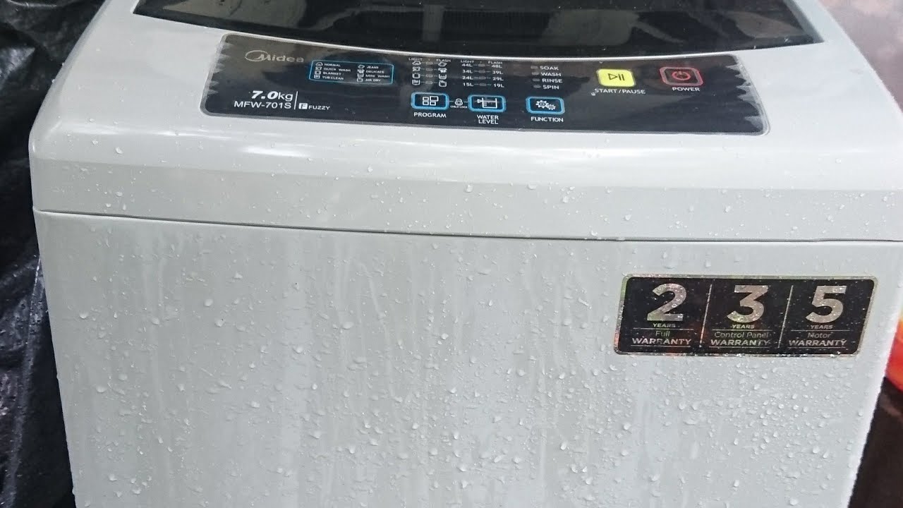 how to (fix) (install) midea 7.5kg wires YouTube