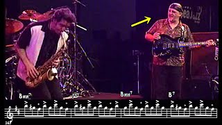 Saxophonist gets shred-approved ✅ by the guitarist