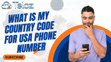 What is my country code for USA phone number:Understanding Country Codes