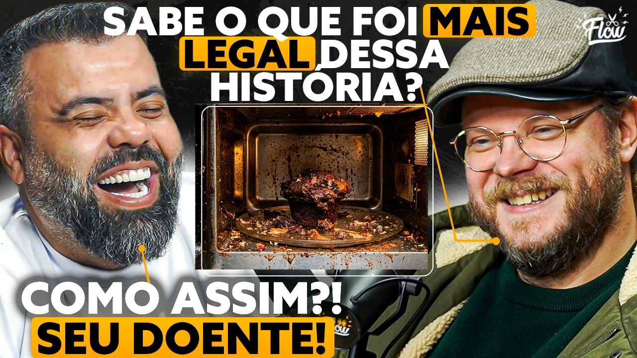 UMA HISTÓRIA INÉDITA do VINHETEIRO: FEZES no MICROONDAS?!