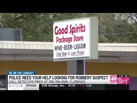 Florence Police Searching For Store Robbery Suspect  Florence Police Searching For Store Robbery Suspect