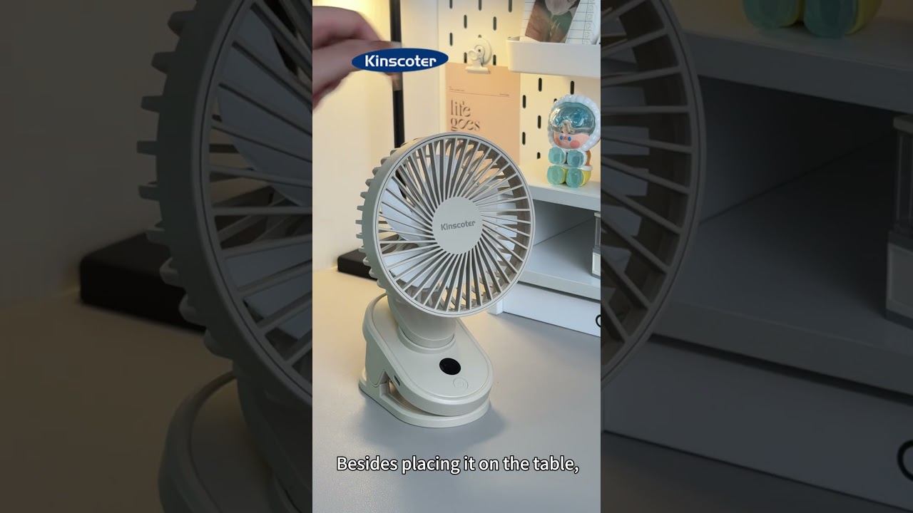 Upgrade your inventory with powerful, quiet, and versatile clip desktop fan  perfect for any setting