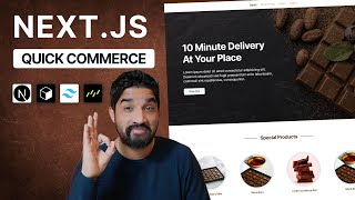 Full-Stack Quick Commerce App with Next.Js, Drizzle ORM and Cryptomus Payments screenshot 1