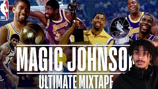 Magic Johnson ULTIMATE Mixtape! -FIRST TIME REACTION