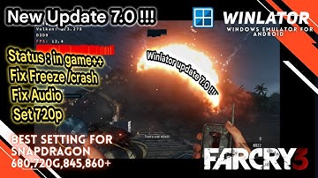 Winlator 7.0 | Far Cry 3 | Android Emulator low end | Test Poco F1 Snapdragon 845 |