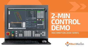 MachMotion 2000 Series CNC Control Demo | Easy CNC Retrofit Solution