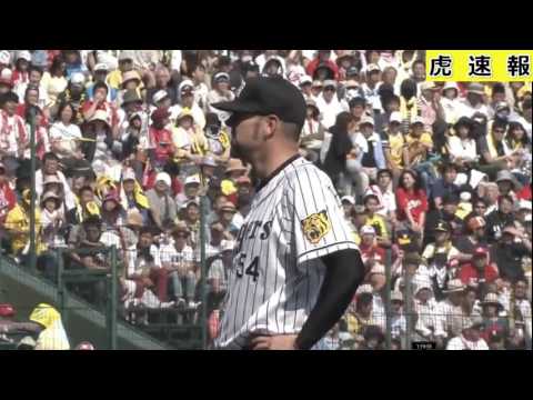 703.【誤審】メッセンジャーえーっこれがファウル？３回安倍の打席で！主審土山　阪神VS広島動画（甲子園)　2016_5_22 阪神大好き虎速報！.mp4
