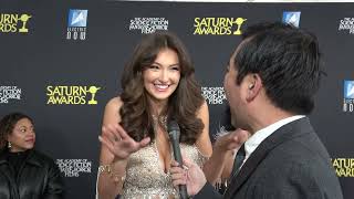 Rachel Pizzolato Carpet Interview at the 51st Annual Saturn Awards