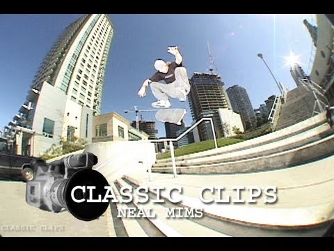 Neal Mims Skateboarding Classic Clips #46 World Industries