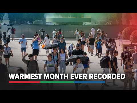 Video August was world's joint-hottest month on record, say scientists | ABS-CBN News