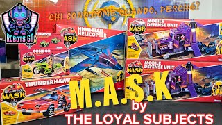 M.A.S.K kenner Hasbro The loyal subjects wave 1 arrivo e presentazione