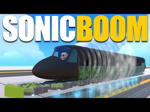 We Created a Hover Train to Shatter the Sound Barrier!