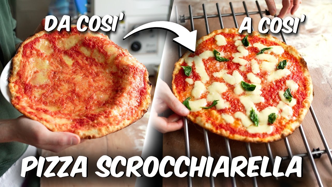 PIZZA SCROCCHIARELLA ROMANA: Ricetta Completa
