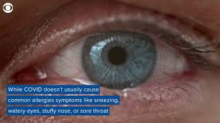 How to tell the difference between seasonal allergies and COVID-19