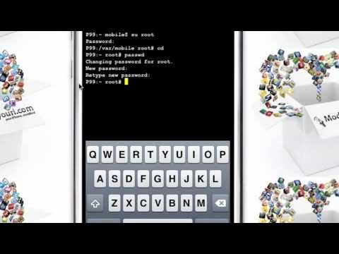 How to change iPhone root/mobile passwords from alpine