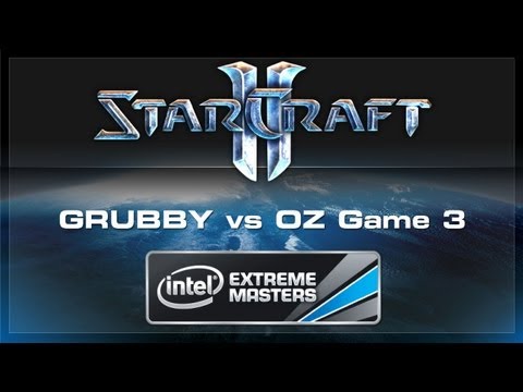 Grubby vs Oz Game 3 SC2 IEM Singapore Day 2